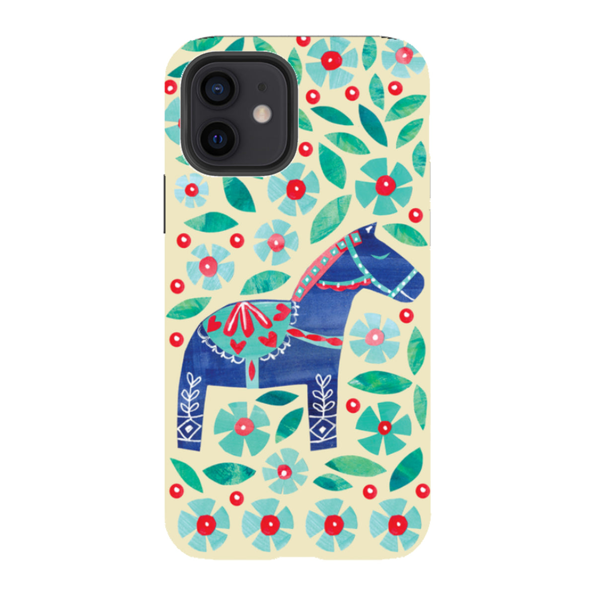 iPhone Tough Case - Dala Horse By Tracey English
