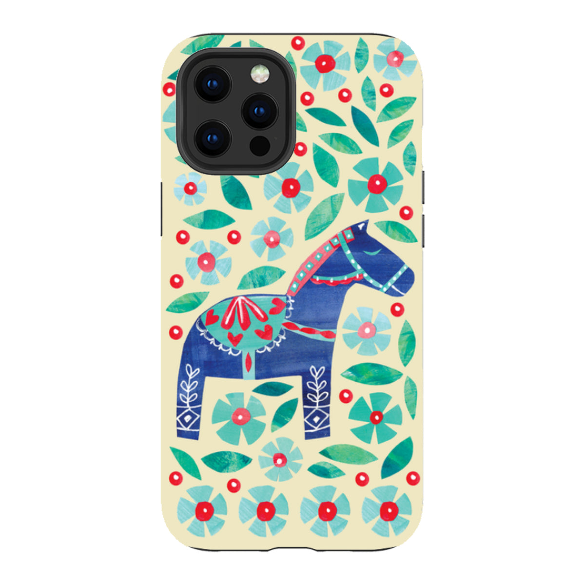 iPhone Tough Case - Dala Horse By Tracey English
