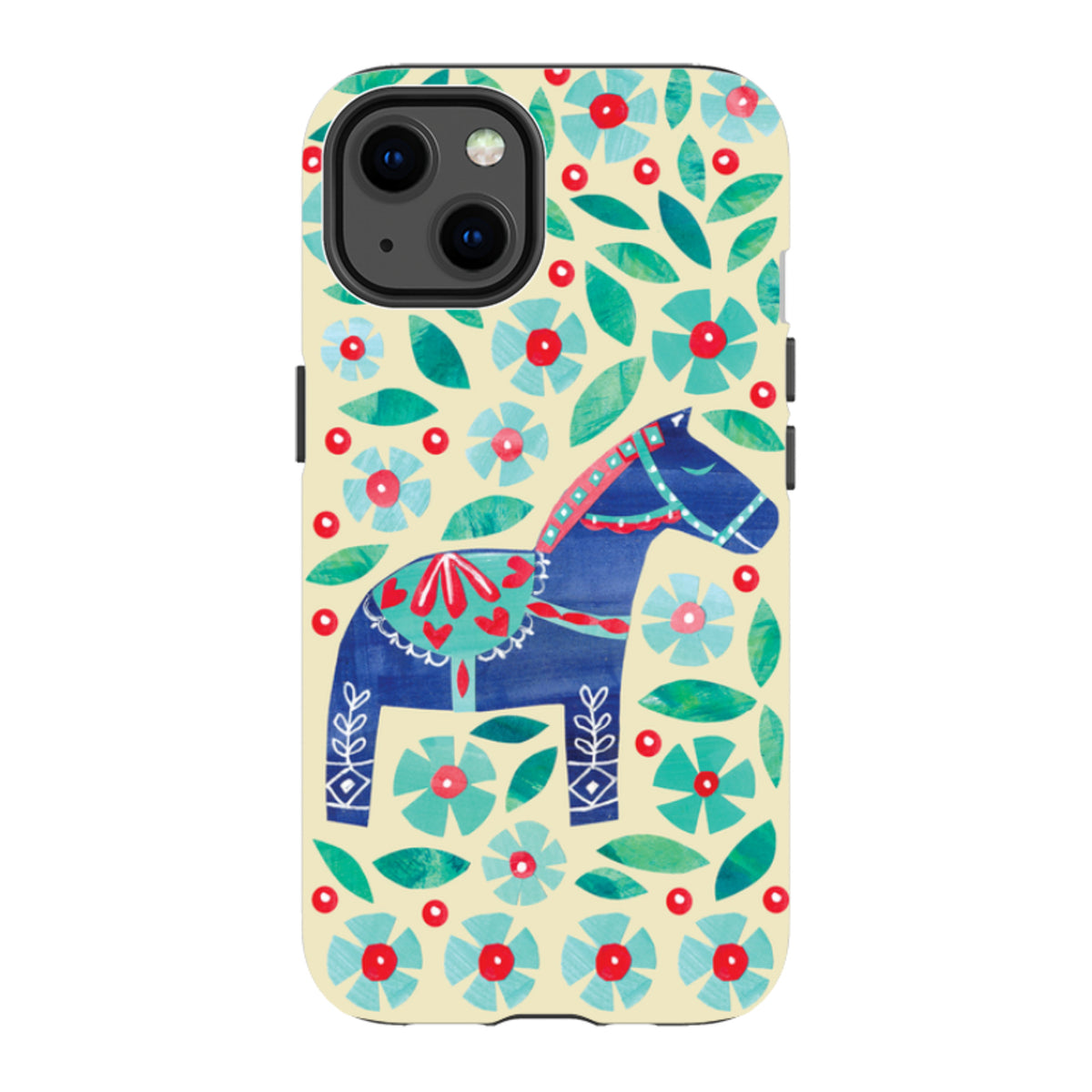 iPhone Tough Case - Dala Horse By Tracey English
