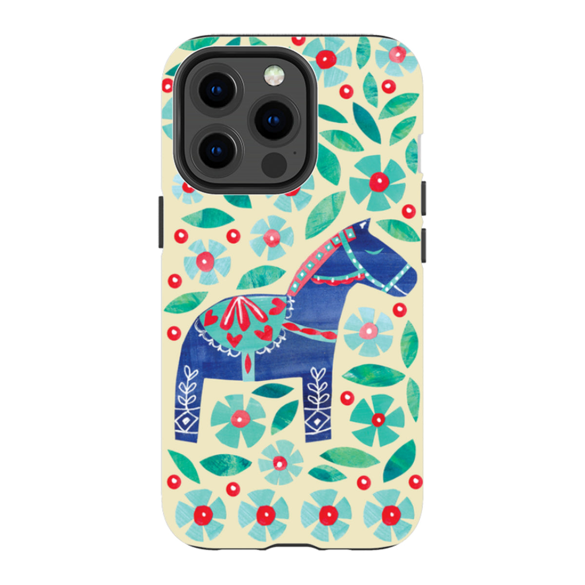 iPhone Tough Case - Dala Horse By Tracey English