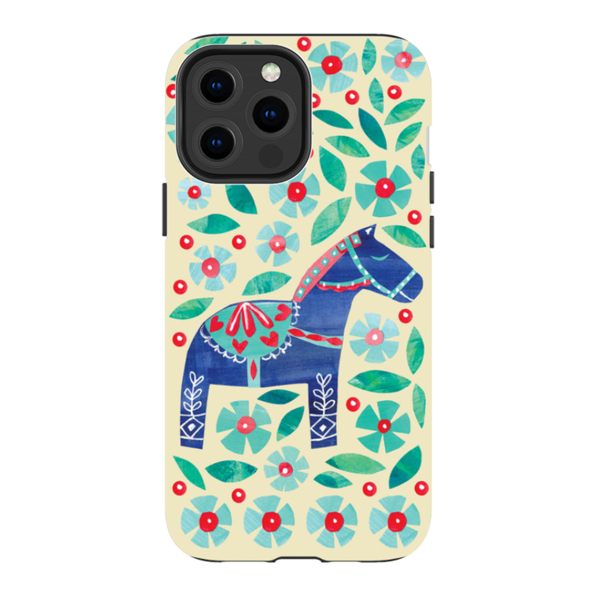 iPhone Tough Case - Dala Horse By Tracey English
