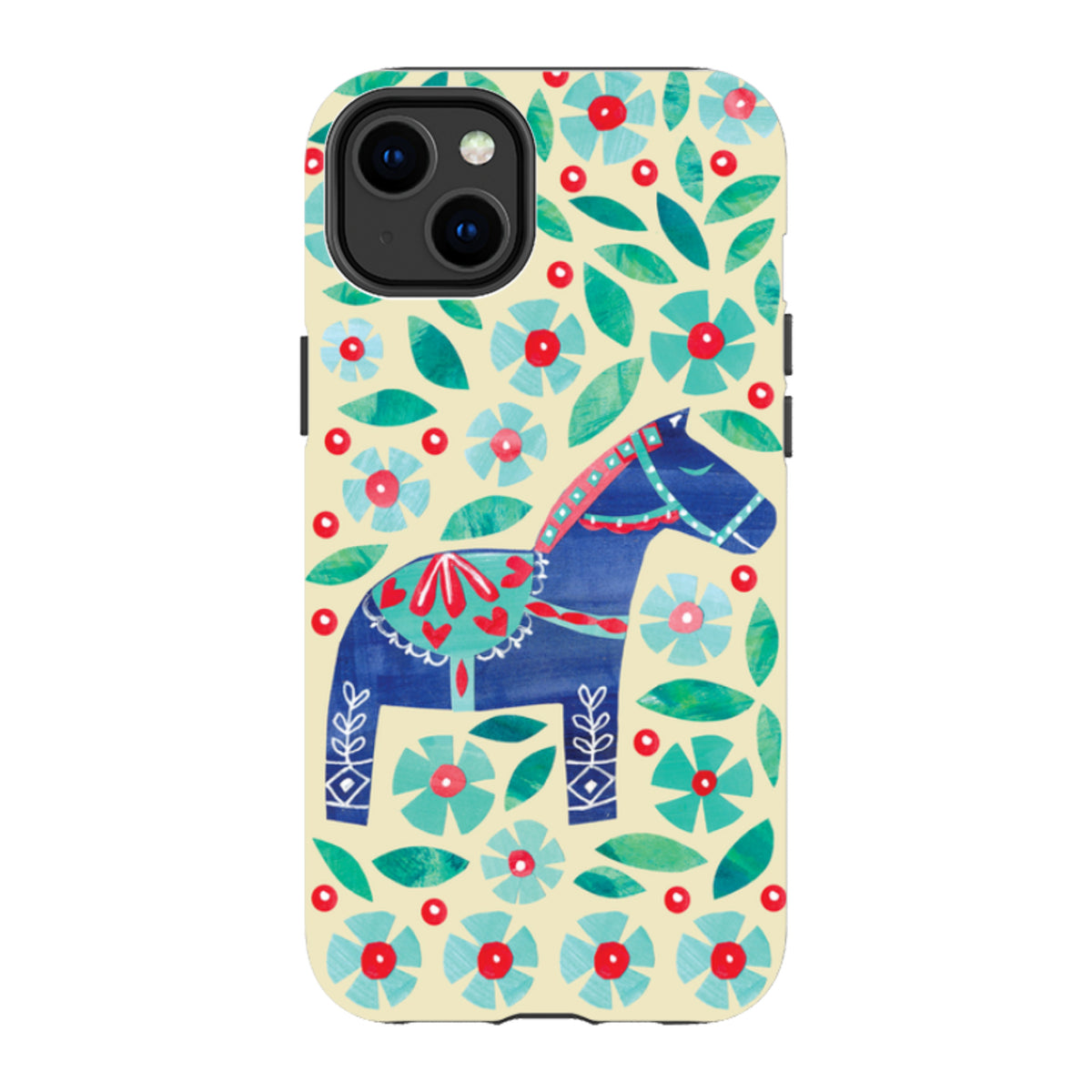iPhone Tough Case - Dala Horse By Tracey English