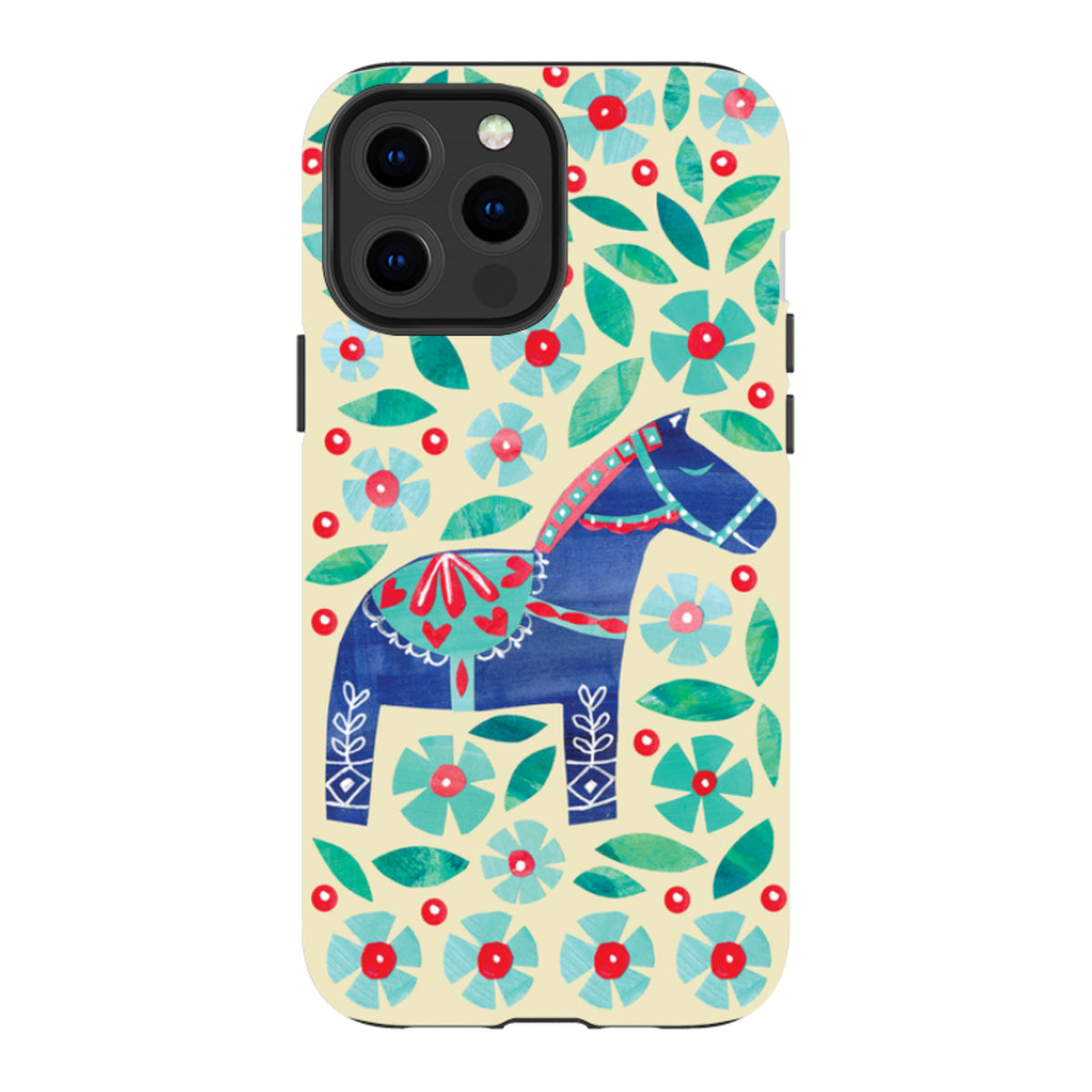 iPhone Tough Case - Dala Horse By Tracey English