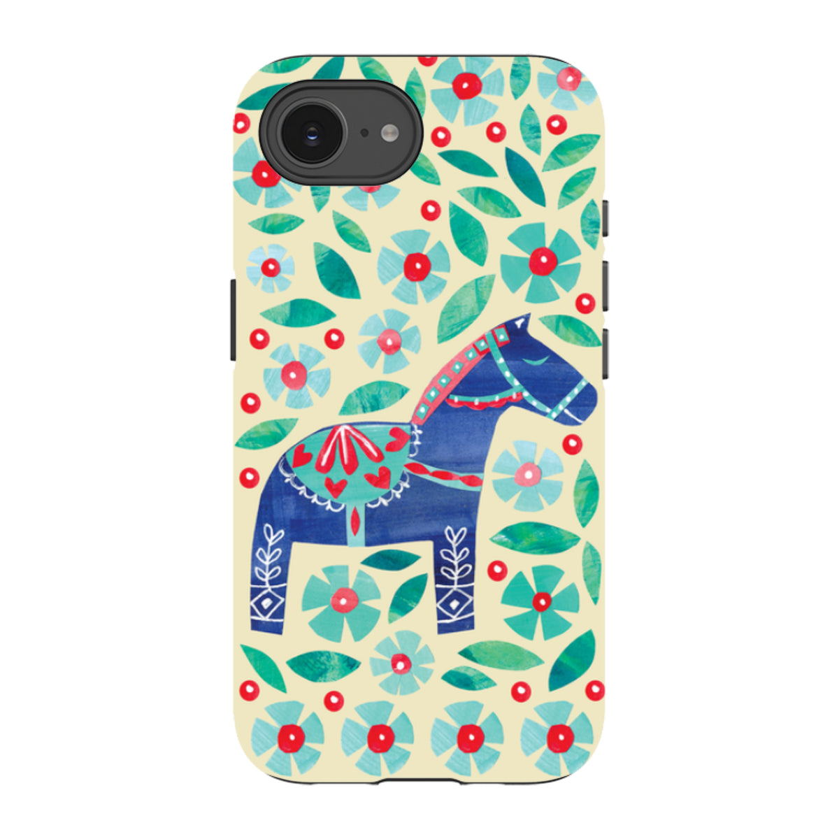 iPhone Tough Case - Dala Horse By Tracey English