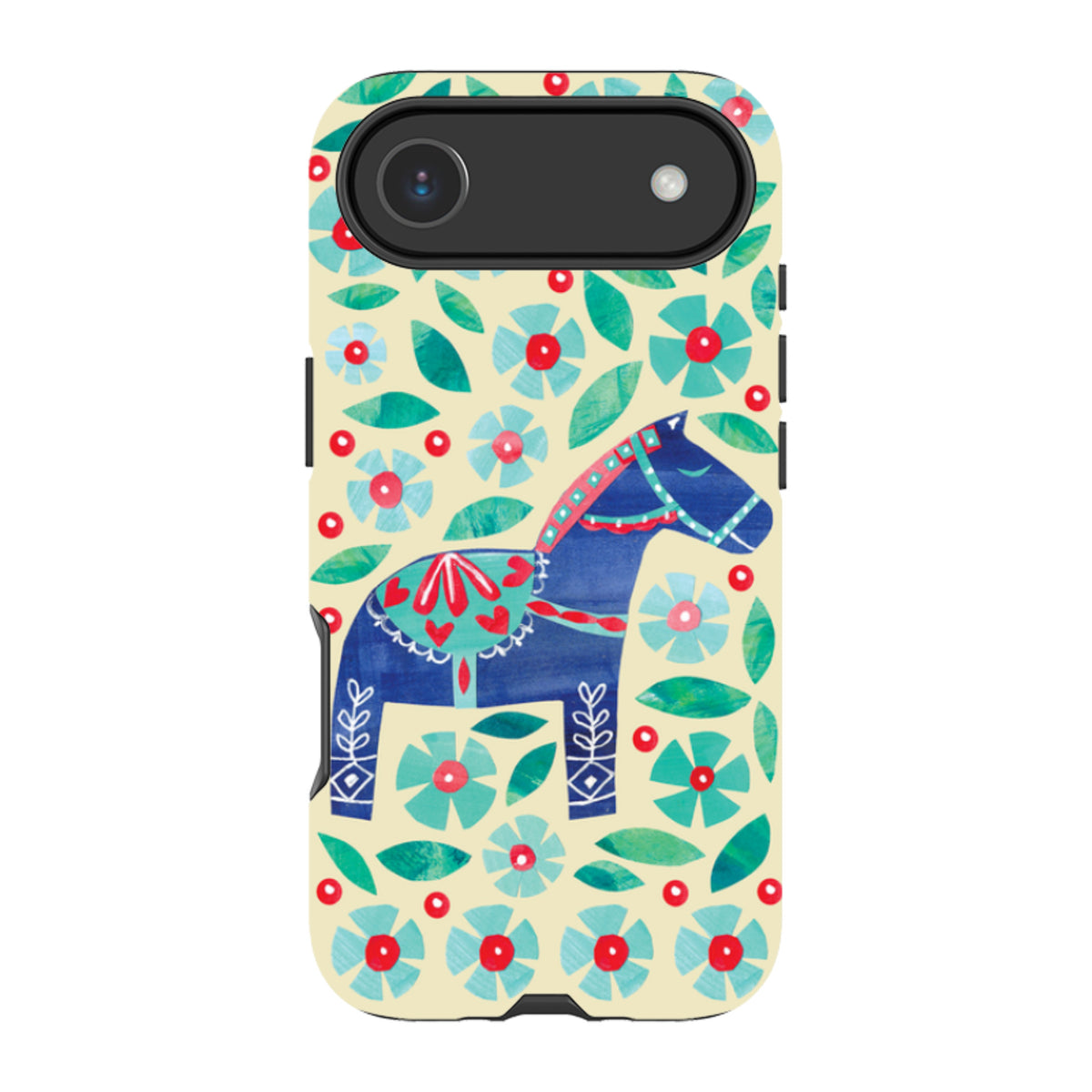 iPhone Tough Case - Dala Horse By Tracey English