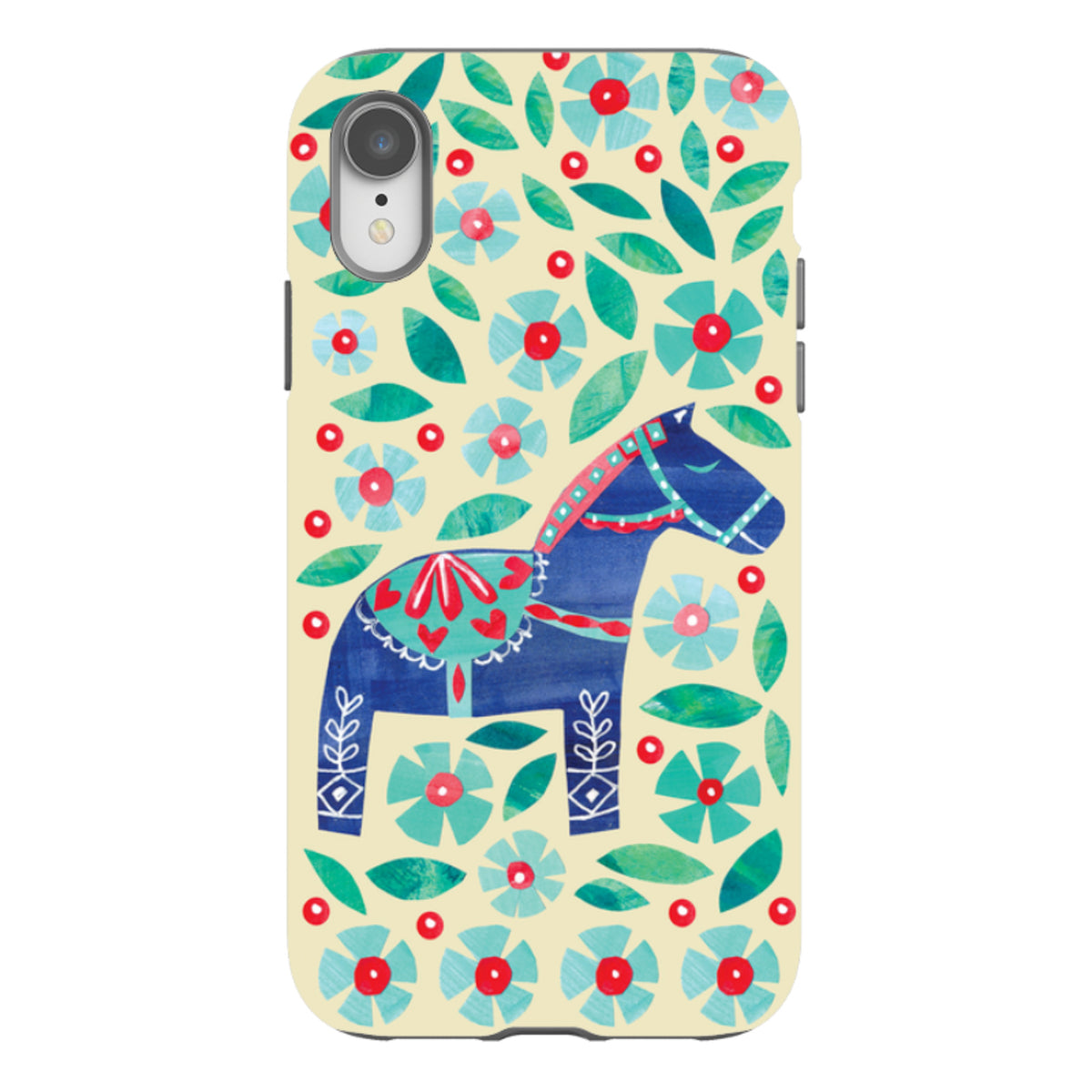iPhone Tough Case - Dala Horse By Tracey English