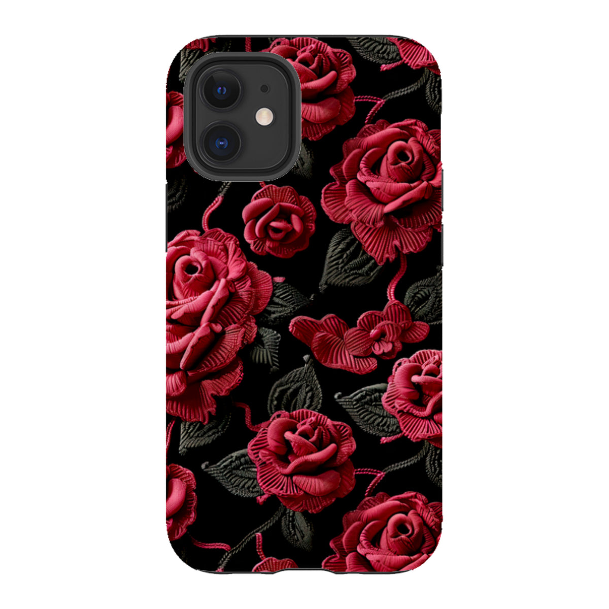 iPhone Tough Case - Dark Roses