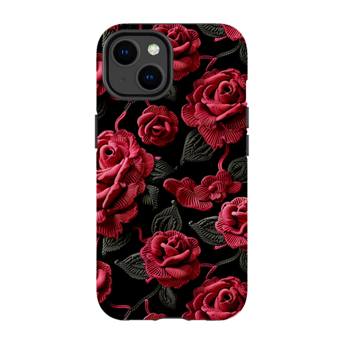 iPhone Tough Case - Dark Roses