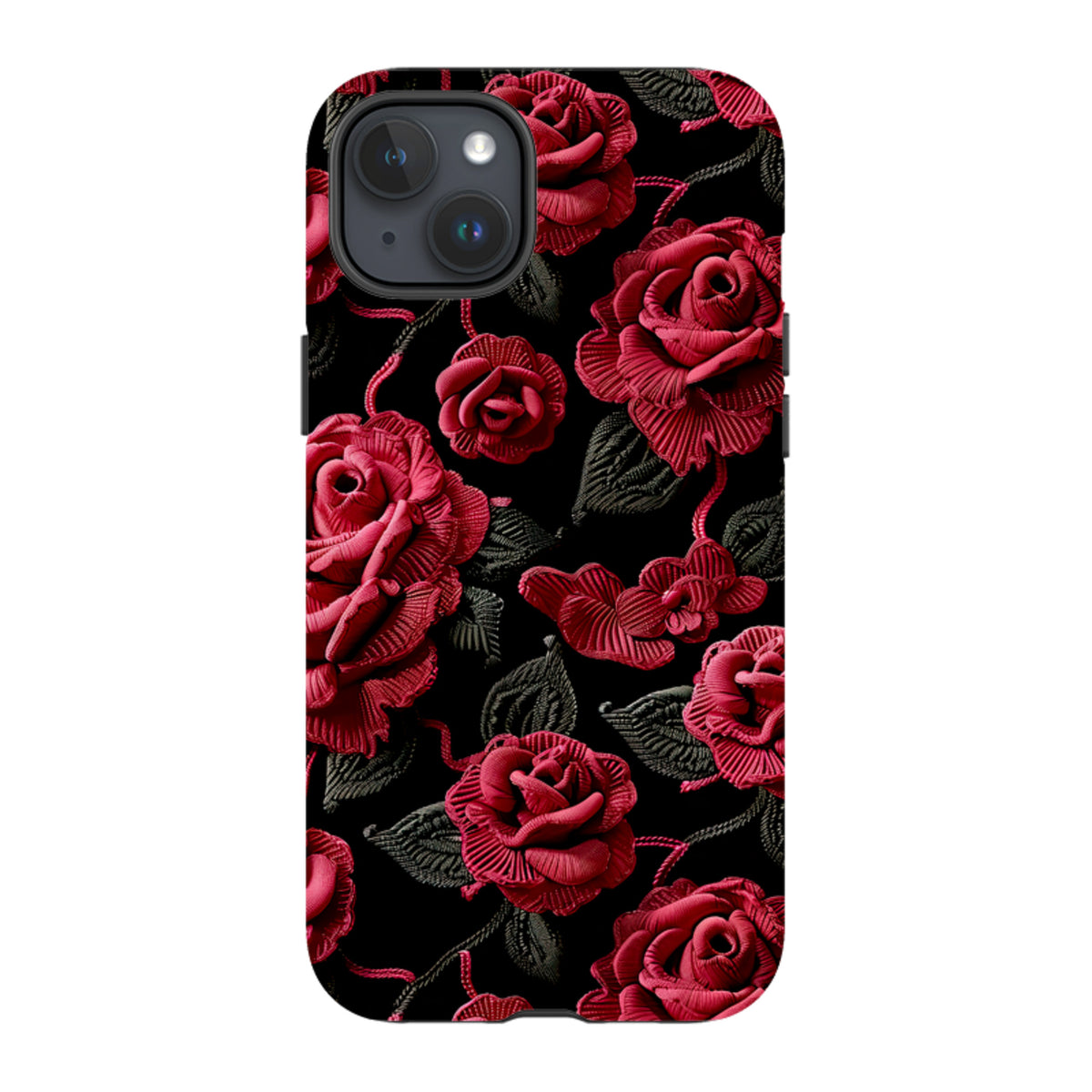 iPhone Tough Case - Dark Roses