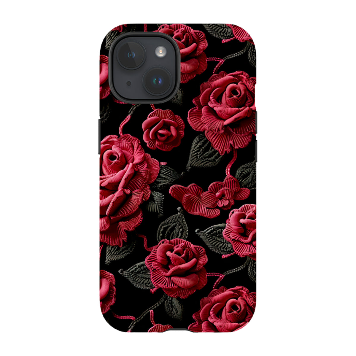 iPhone Tough Case - Dark Roses