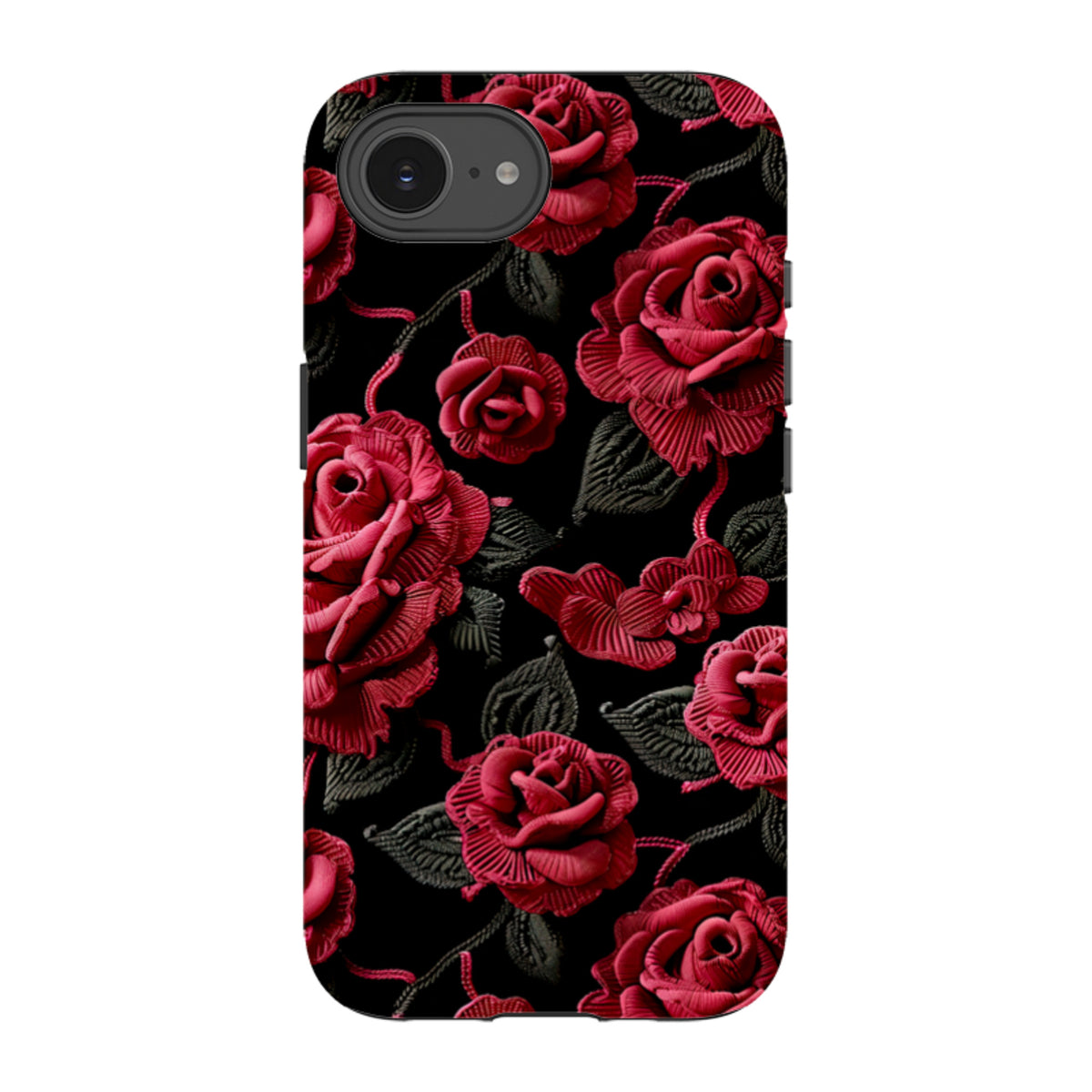 iPhone Tough Case - Dark Roses