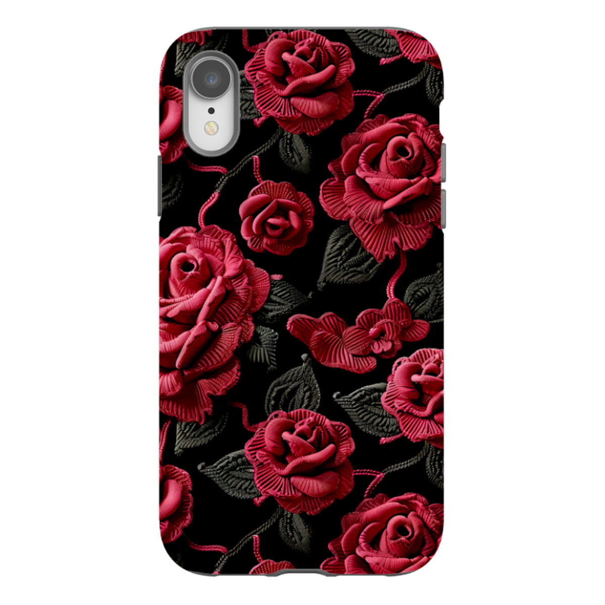 iPhone Tough Case - Dark Roses