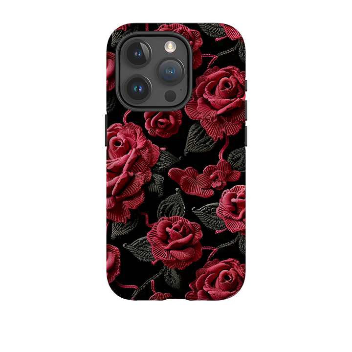 iPhone Tough Case - Dark Roses
