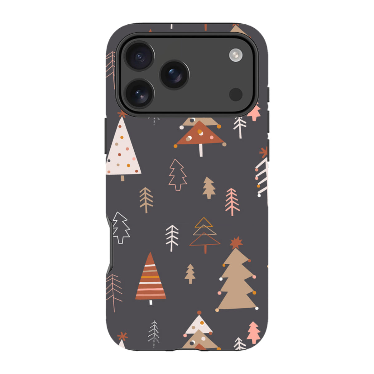 iPhone Tough Case - Dark Xmas Trees