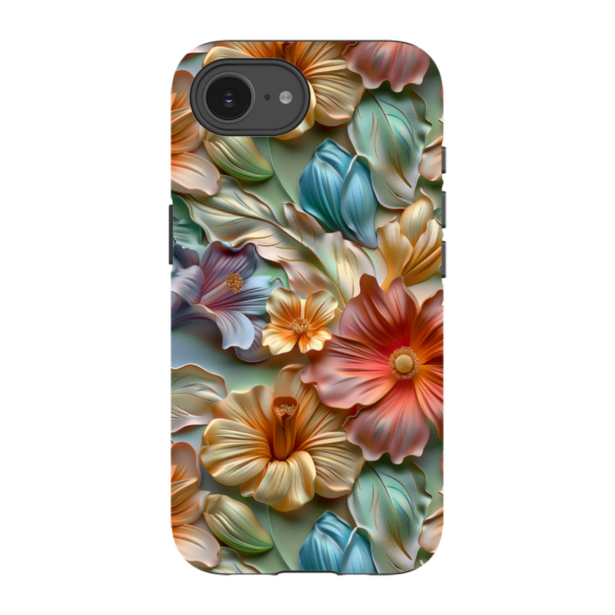 iPhone Tough Case -Dawn Floral