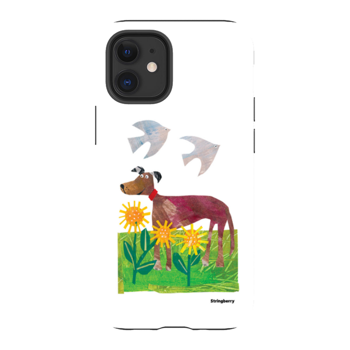 iPhone Tough Case - Days Of Dogs I By Tracey English