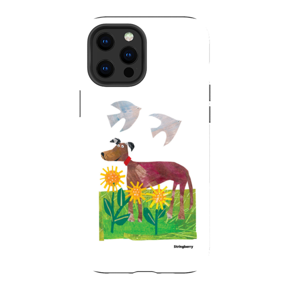 iPhone Tough Case - Days Of Dogs I By Tracey English