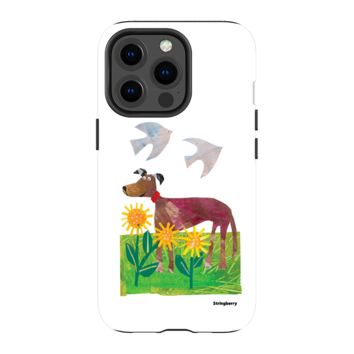 iPhone Tough Case - Days Of Dogs I By Tracey English