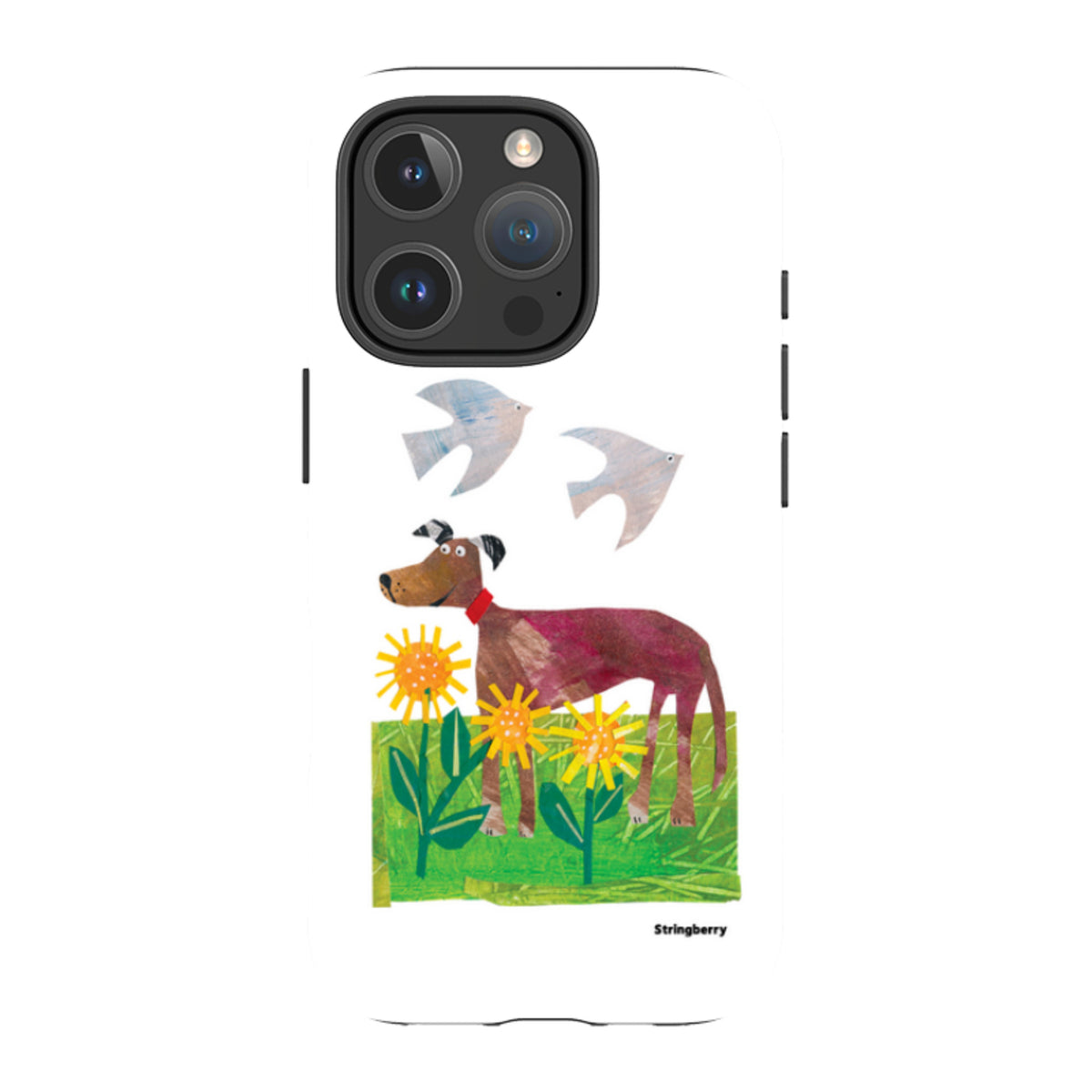 iPhone Tough Case - Days Of Dogs I By Tracey English