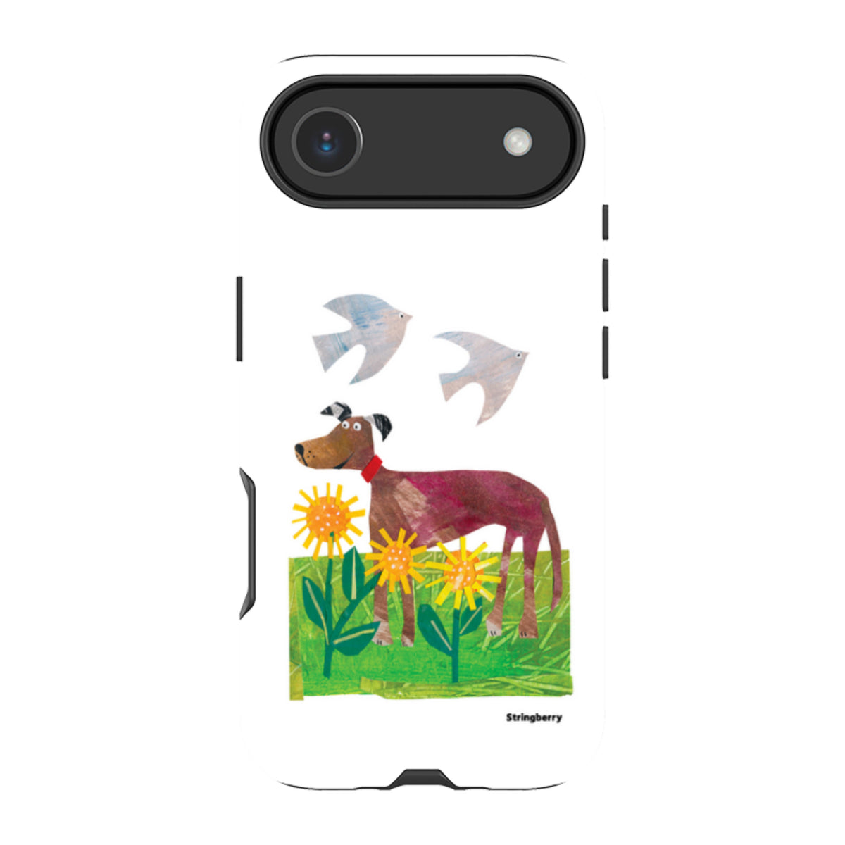 iPhone Tough Case - Days Of Dogs I By Tracey English