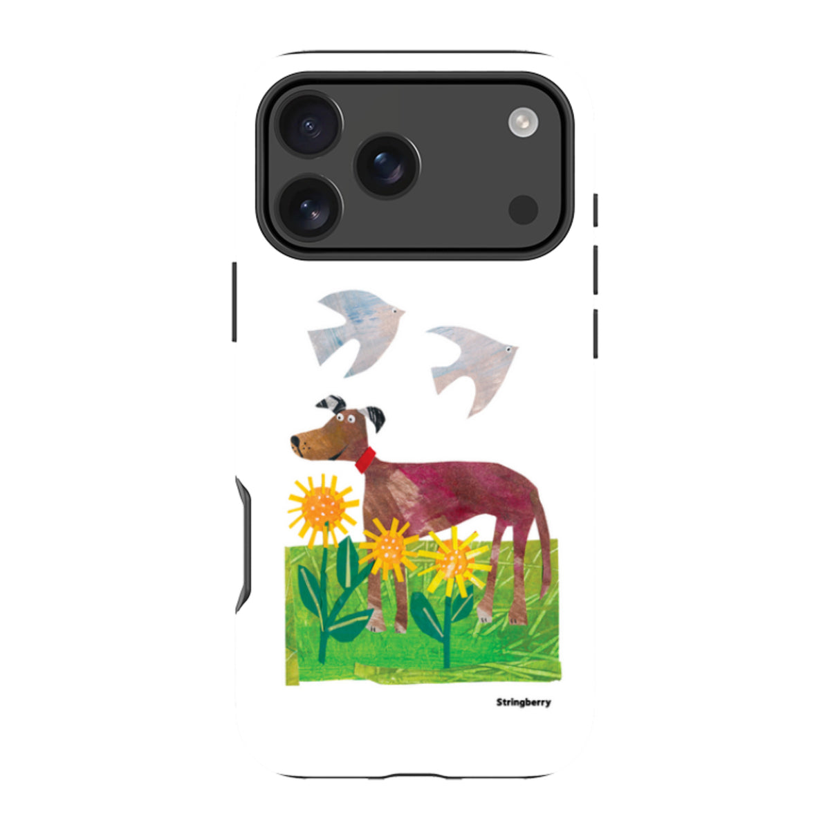 iPhone Tough Case - Days Of Dogs I By Tracey English