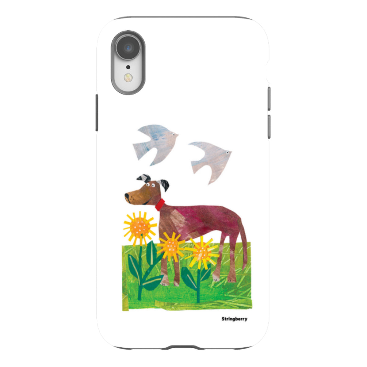 iPhone Tough Case - Days Of Dogs I By Tracey English