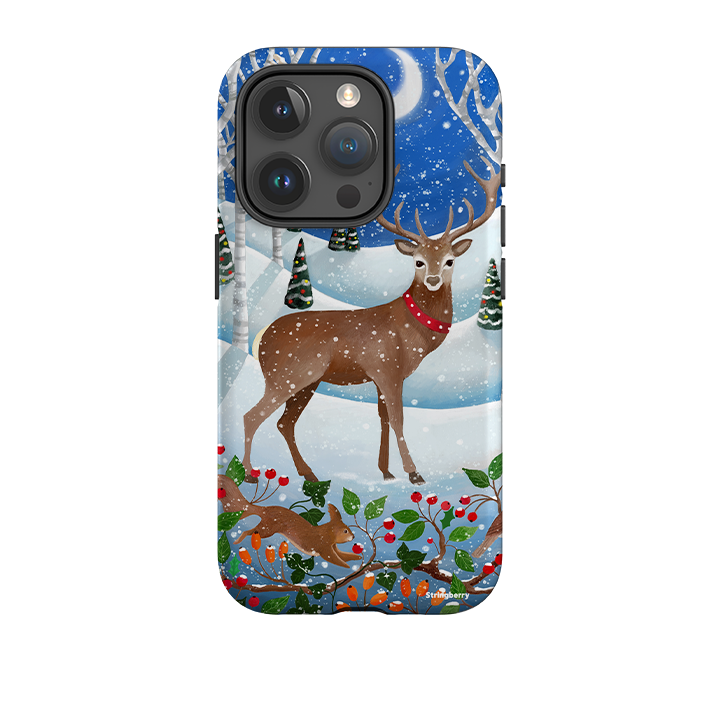 iPhone Tough Case - Deer By Bex Parkin