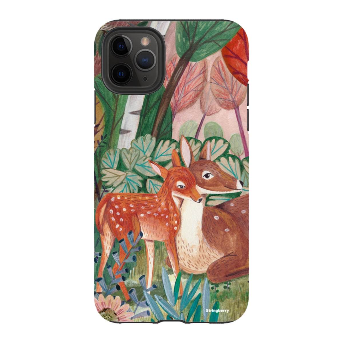 iPhone Tough Case - Deer By Caroline Bonne Muller