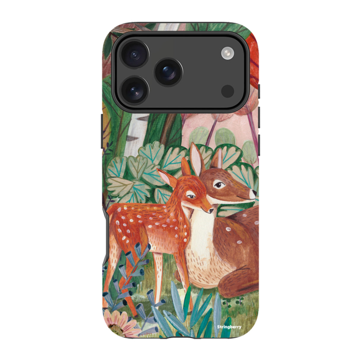 iPhone Tough Case - Deer By Caroline Bonne Muller