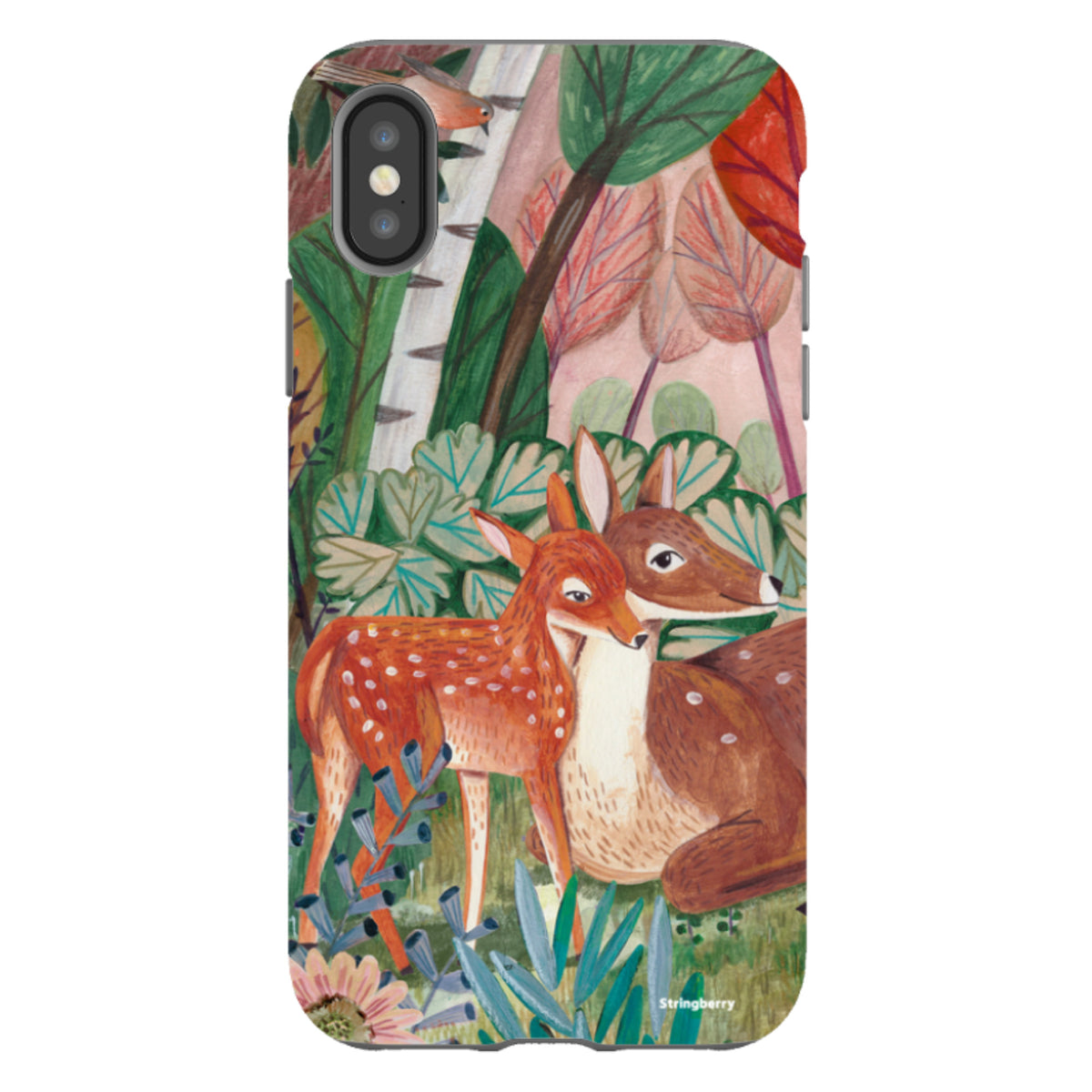 iPhone Tough Case - Deer By Caroline Bonne Muller