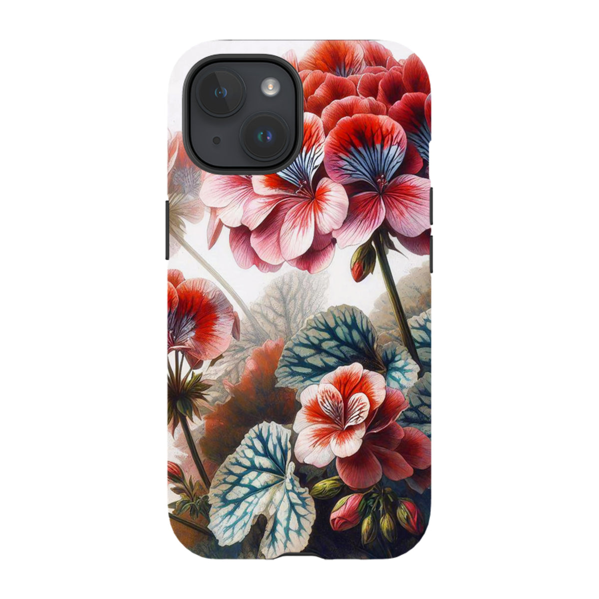 iPhone Tough Case - Derwent Floral