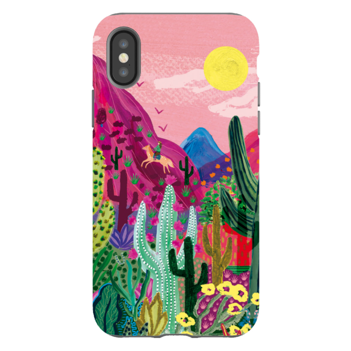 iPhone Tough Case - Desert Dreaming By Emma Frances Grant
