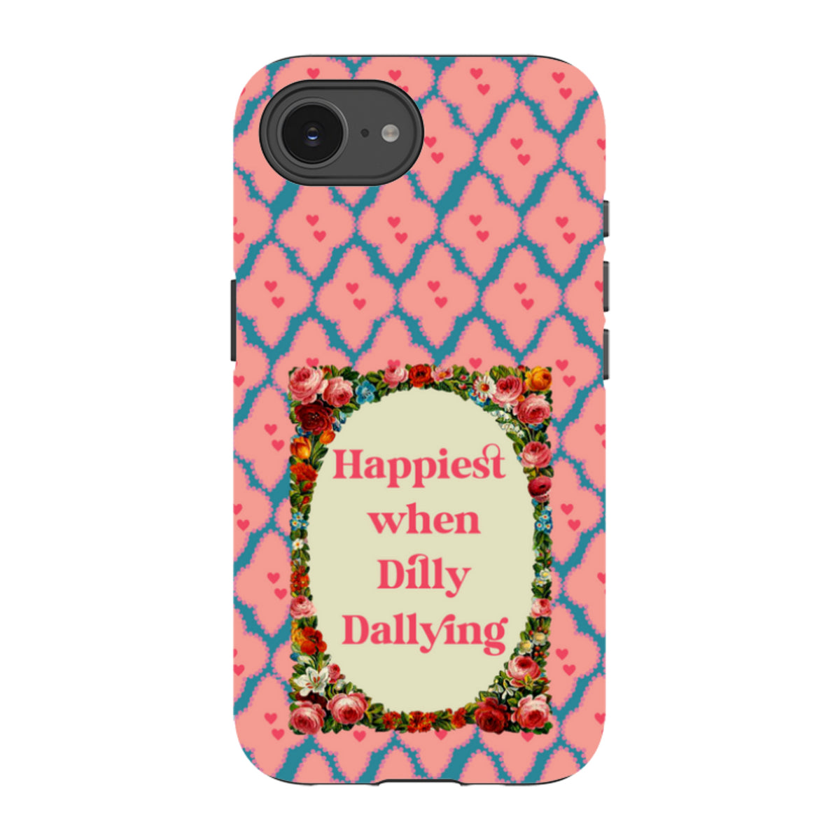 iPhone Tough Case - Dilly Dally By Clare Jordan