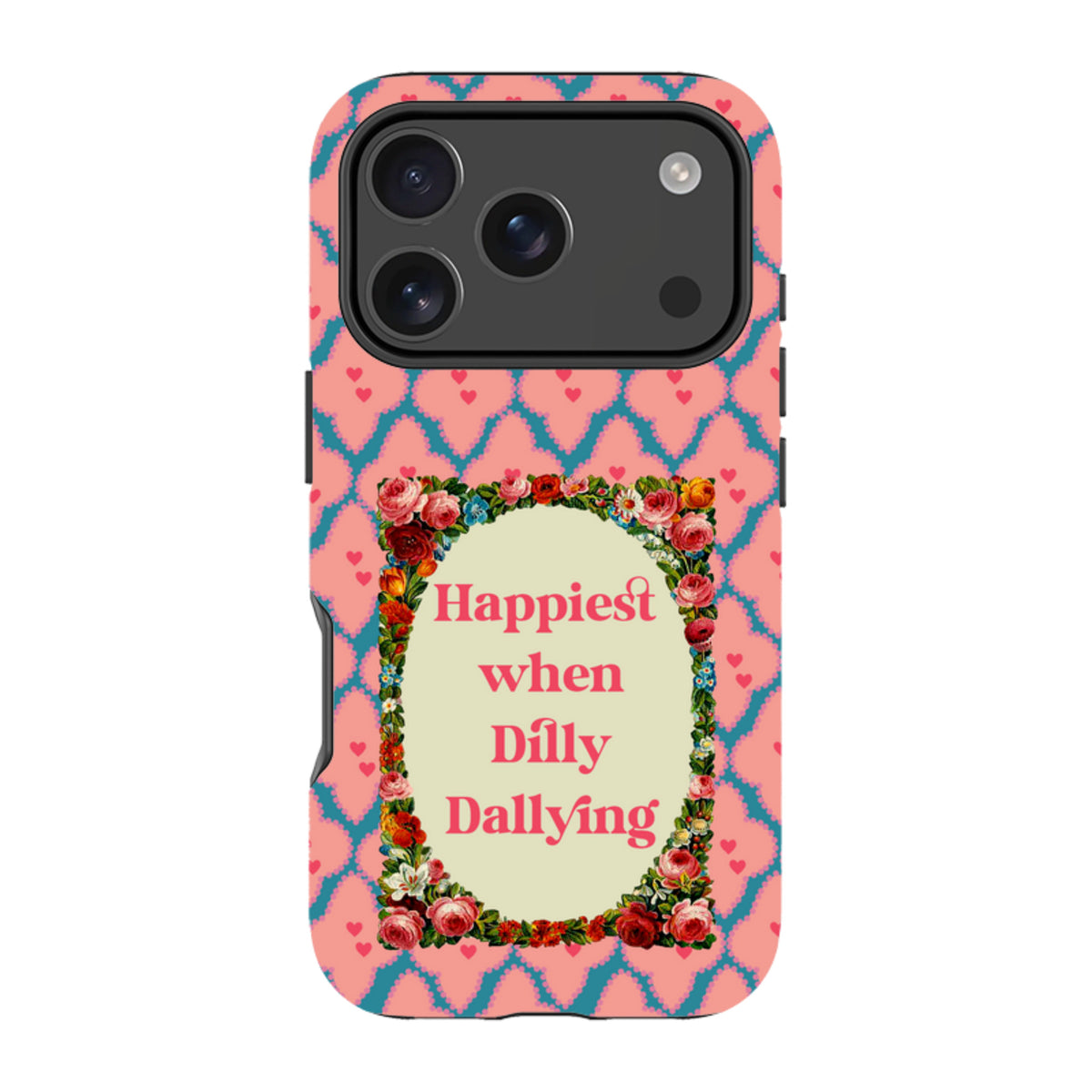 iPhone Tough Case - Dilly Dally By Clare Jordan