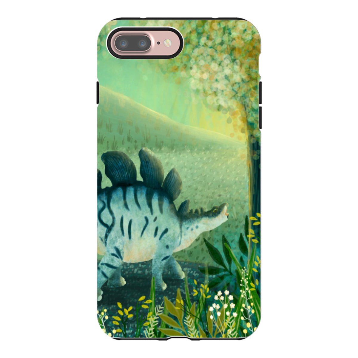 iPhone Tough Case - Dino Park By Katherine Quinn