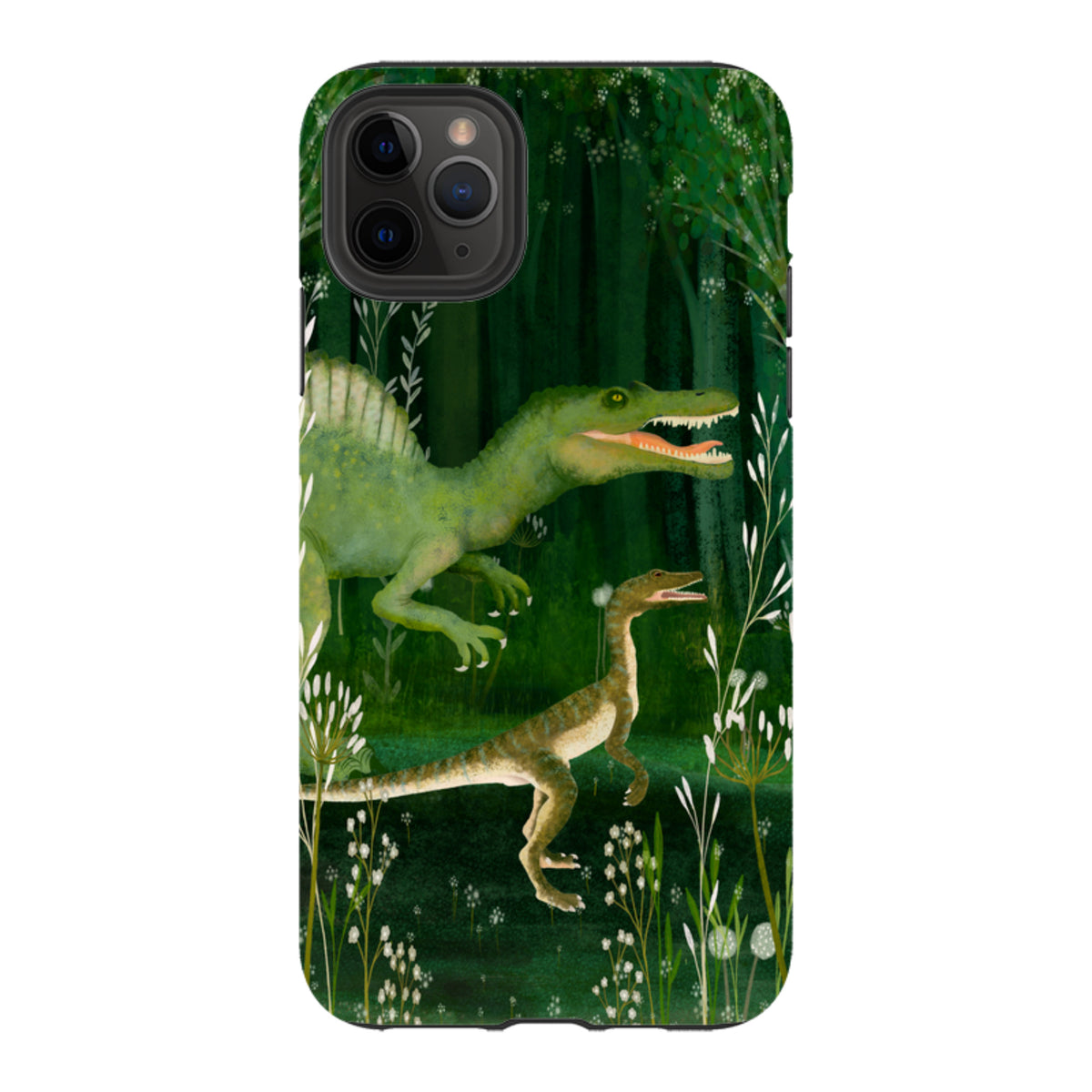 iPhone Tough Case - Dino Park II By Katherine Quinn