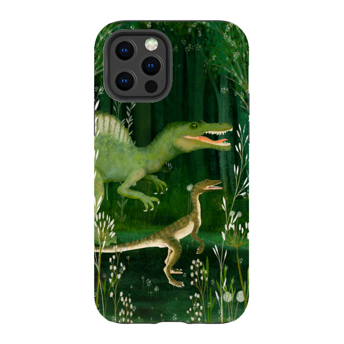 iPhone Tough Case - Dino Park II By Katherine Quinn
