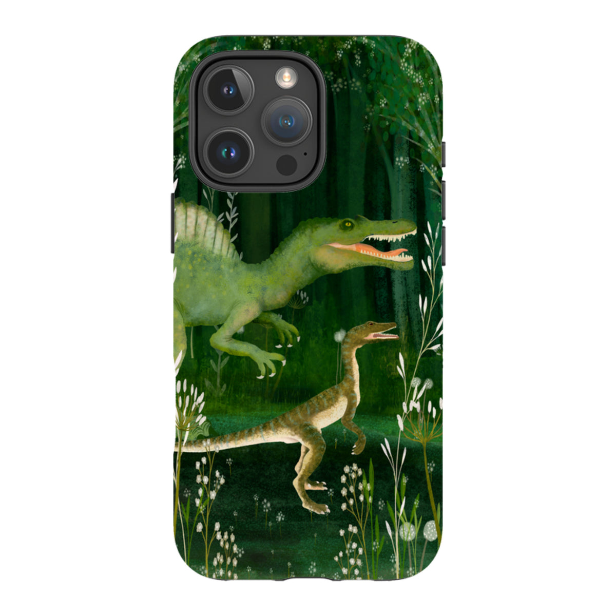 iPhone Tough Case - Dino Park II By Katherine Quinn