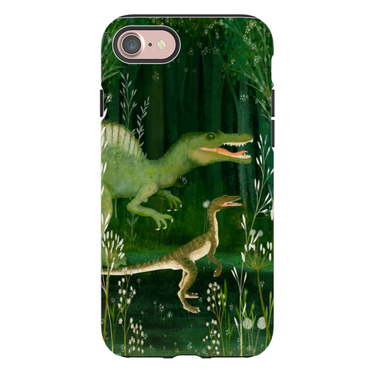 iPhone Tough Case - Dino Park II By Katherine Quinn