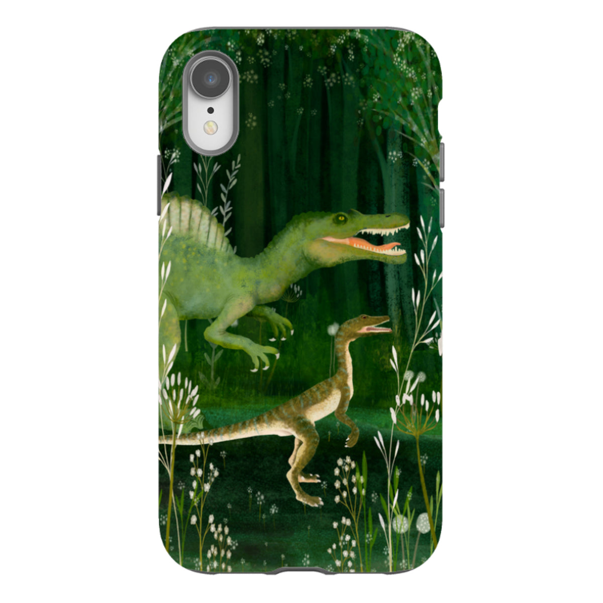 iPhone Tough Case - Dino Park II By Katherine Quinn