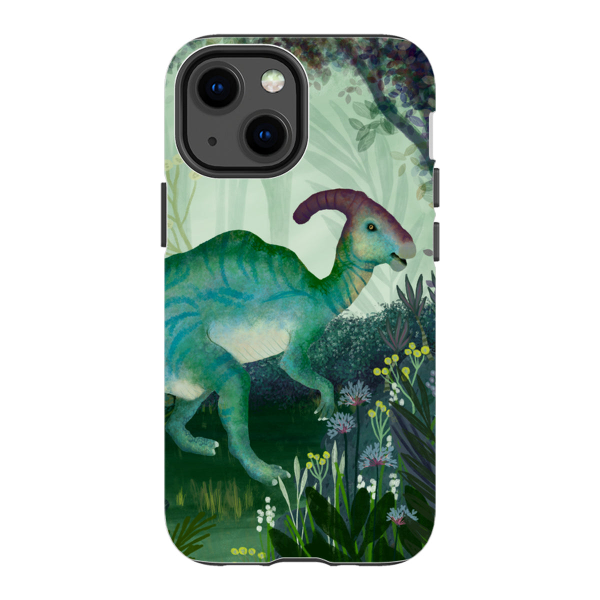 iPhone Tough Case - Dino Park III By Katherine Quinn