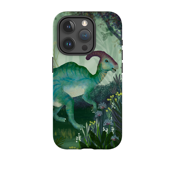 iPhone Tough Case - Dino Park III By Katherine Quinn