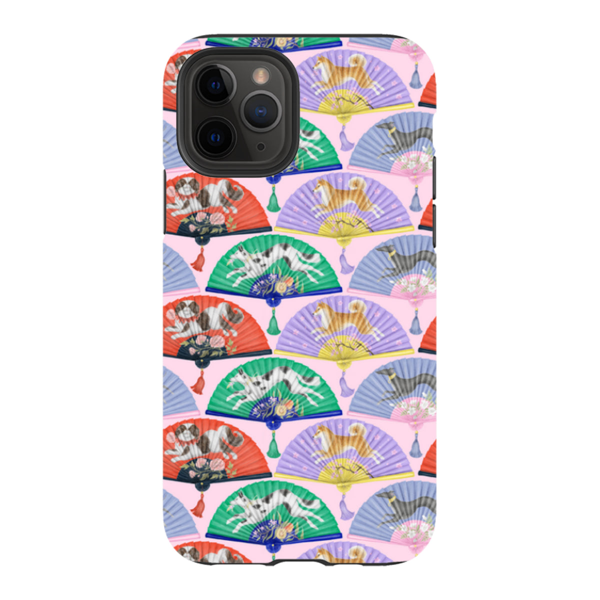 iPhone Tough Case - Dog Fan By Catherine Rowe