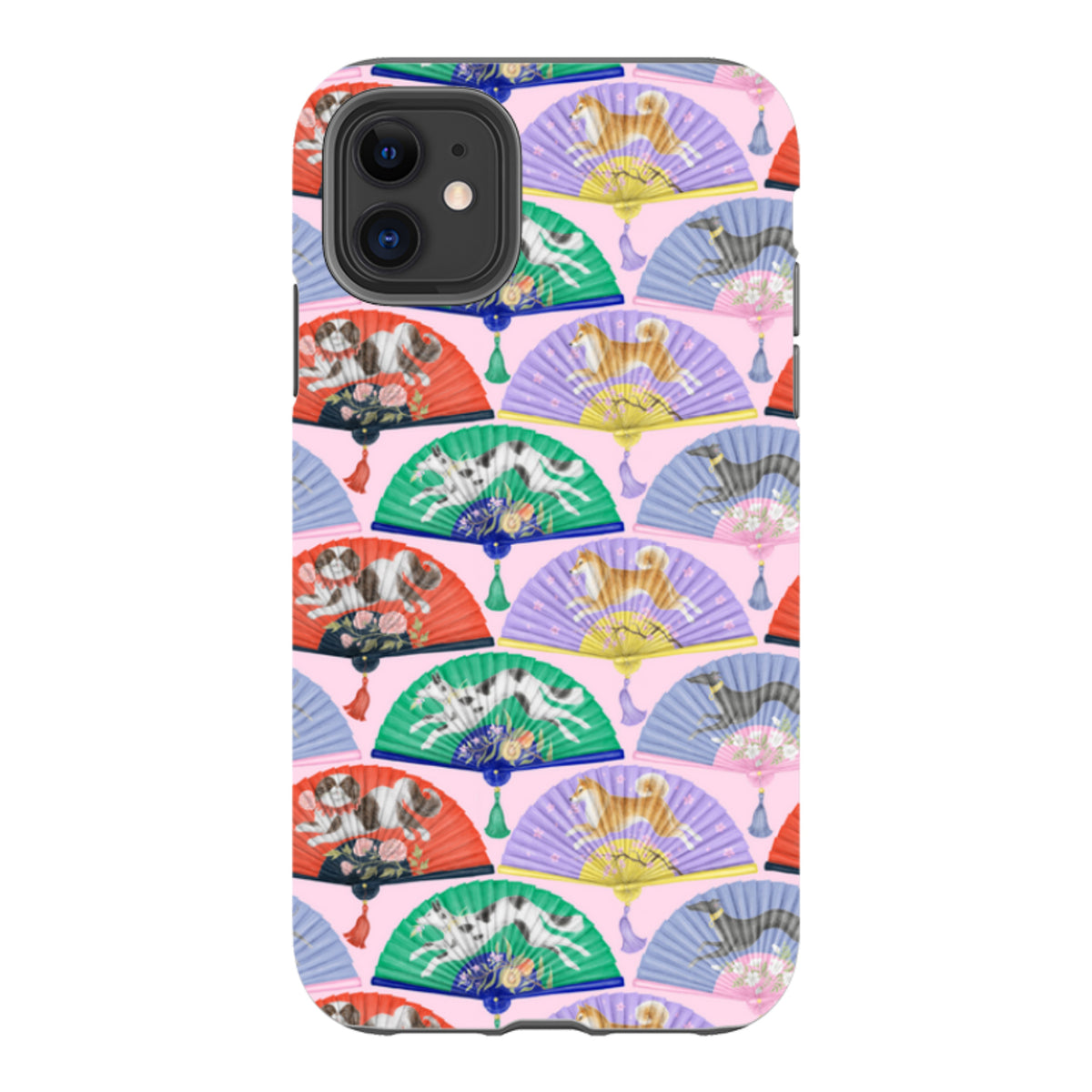 iPhone Tough Case - Dog Fan By Catherine Rowe