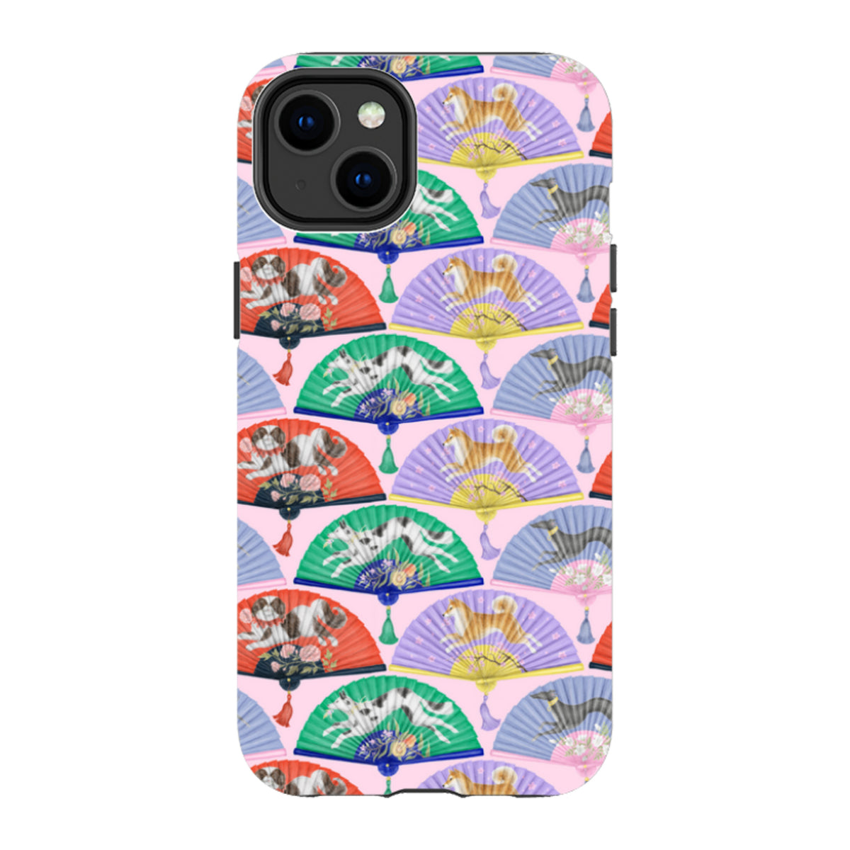 iPhone Tough Case - Dog Fan By Catherine Rowe
