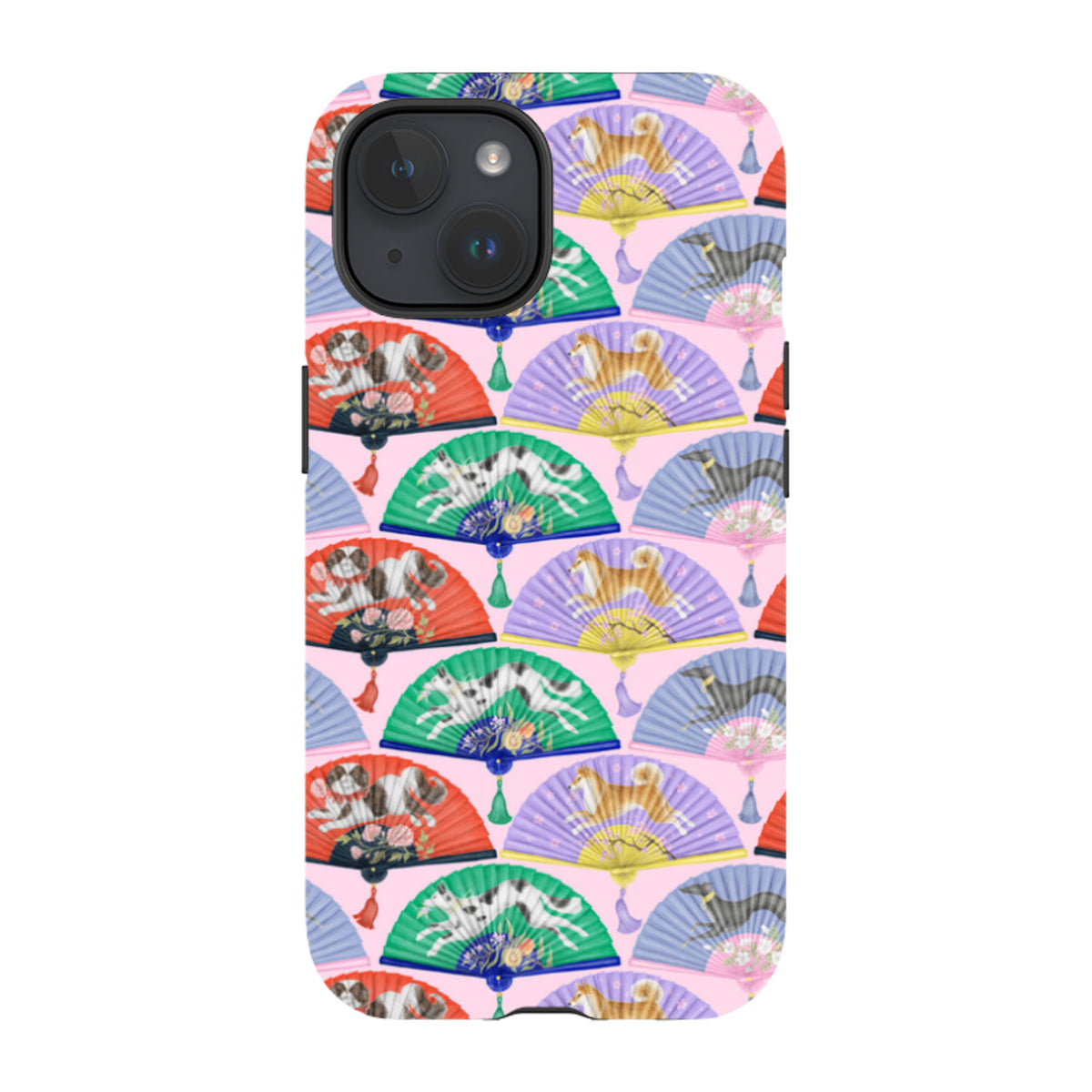 iPhone Tough Case - Dog Fan By Catherine Rowe