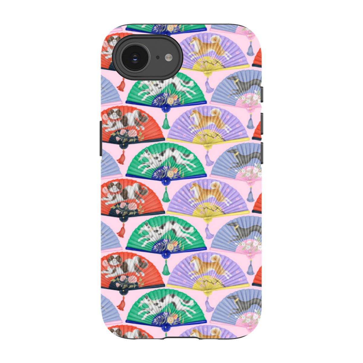 iPhone Tough Case - Dog Fan By Catherine Rowe