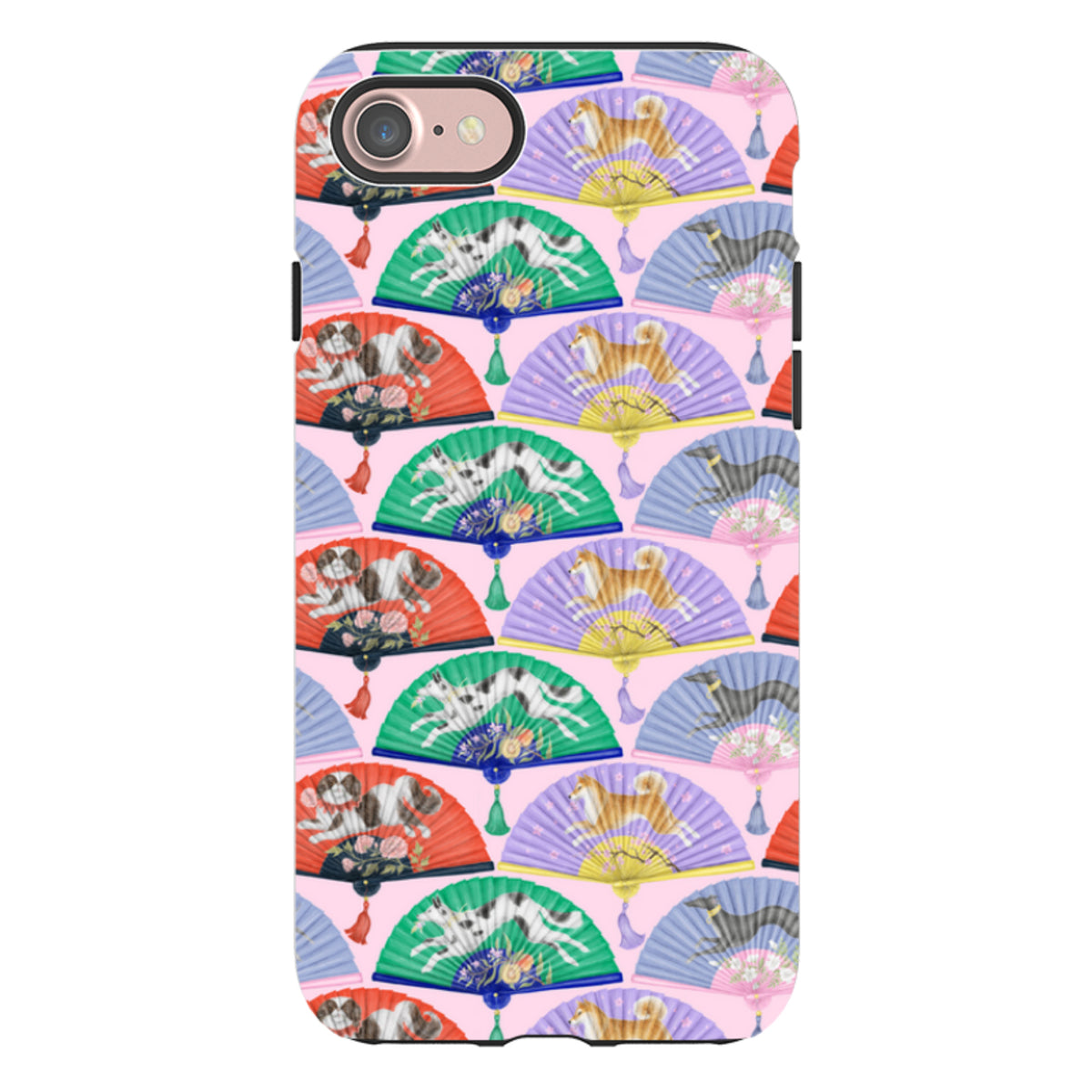iPhone Tough Case - Dog Fan By Catherine Rowe