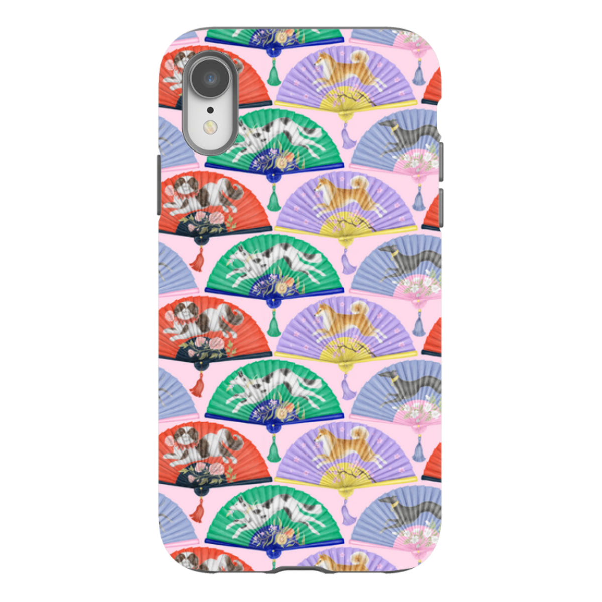 iPhone Tough Case - Dog Fan By Catherine Rowe