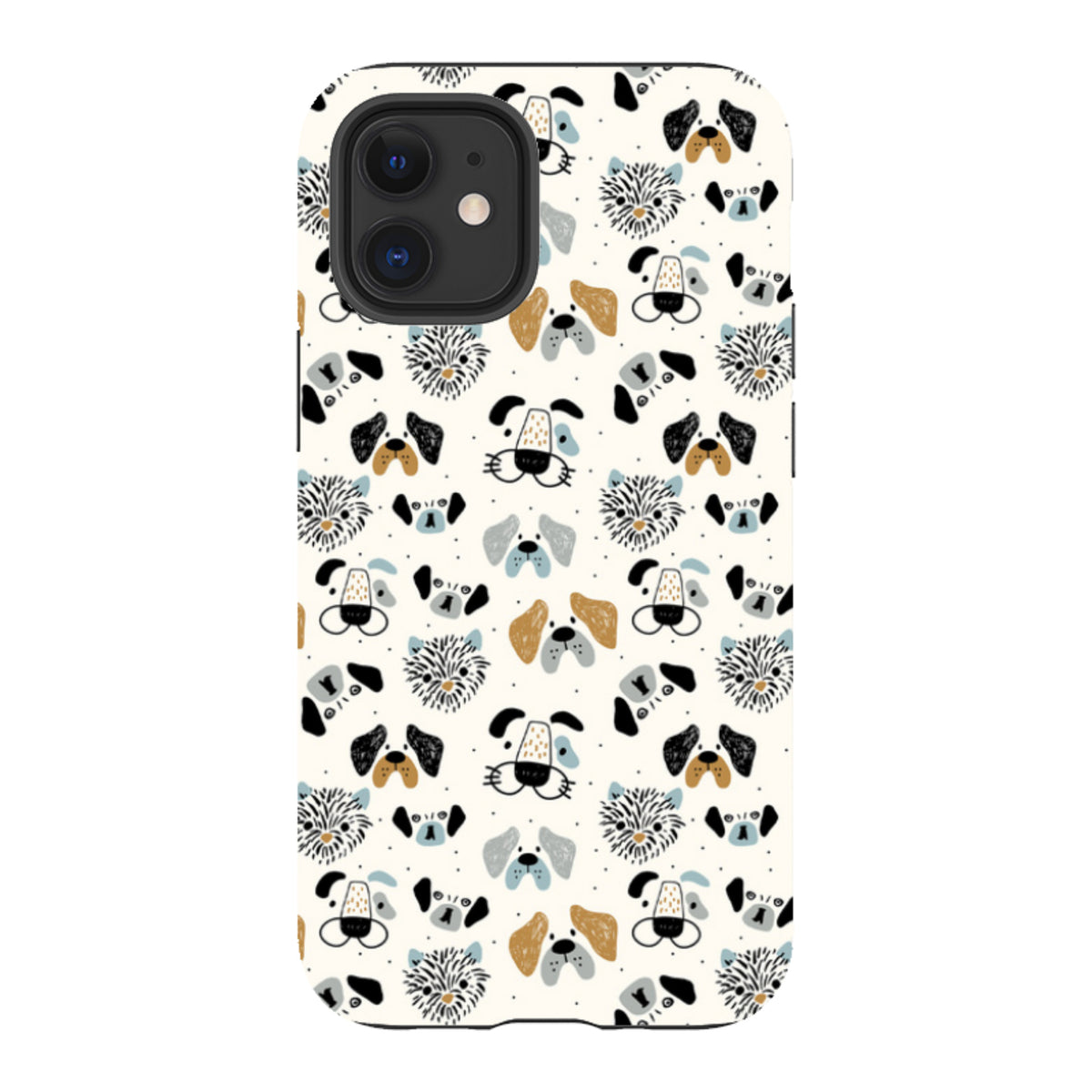 iPhone Tough Case - Dog Pattern Large